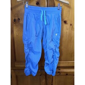 Ivivva By Lululemon Girls Kids 14 Live To Move Dance Studio Pants Joggers Crop